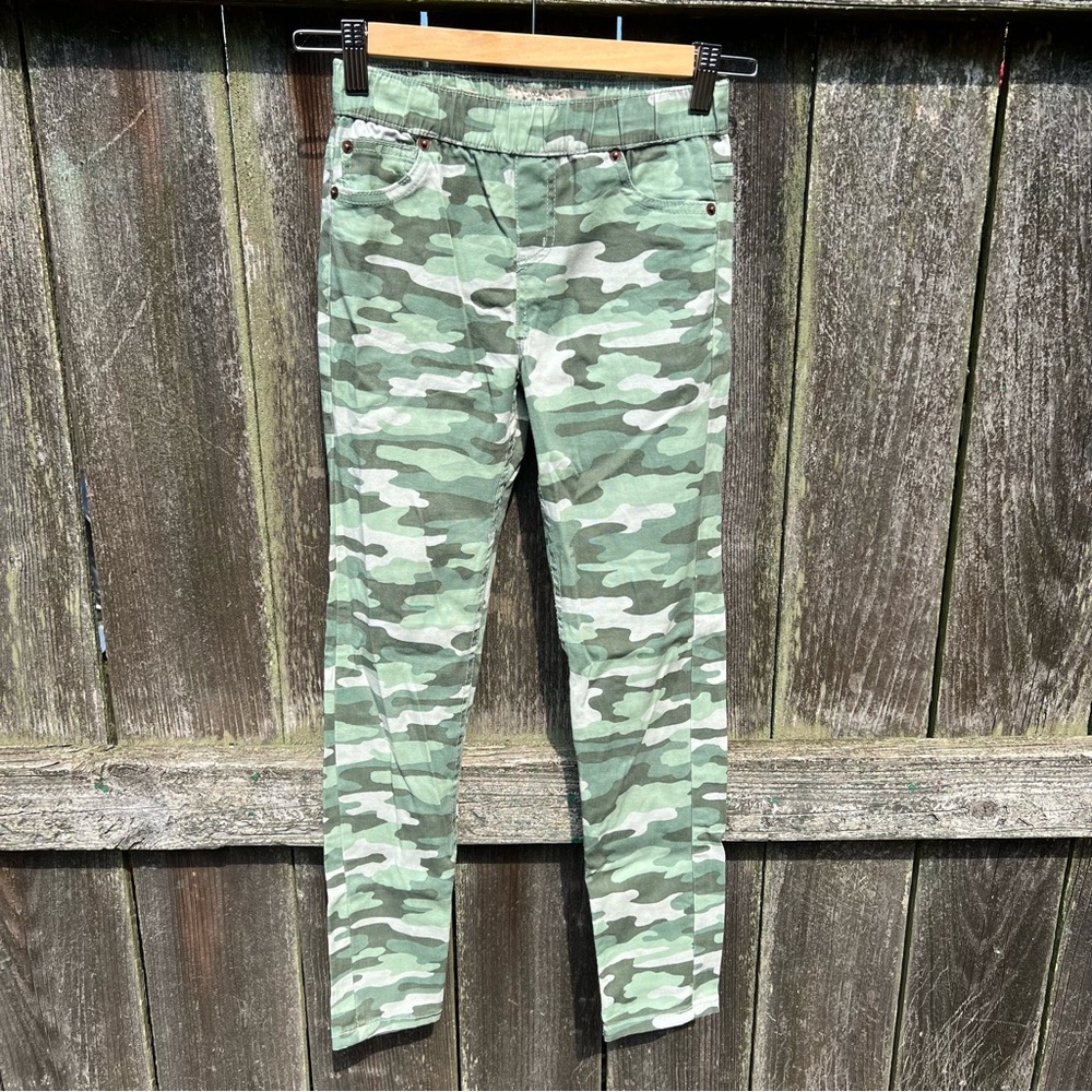 Girls Lucky Brand Jegging Camo Pants